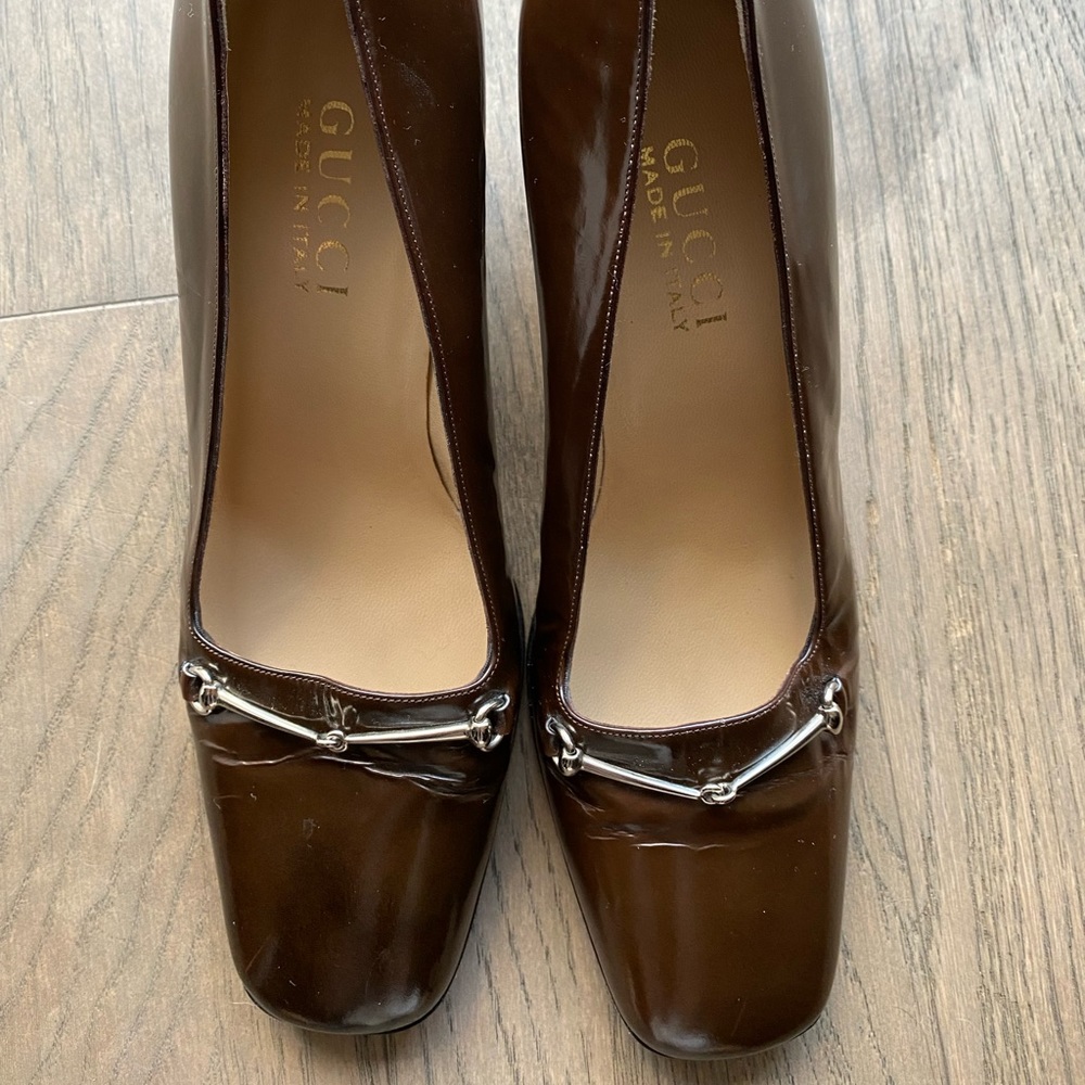 GUCCI - Horsebit Pumps - Size 7.